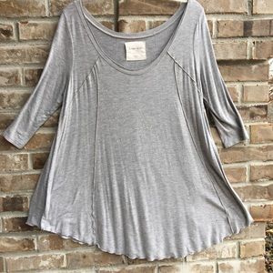 XL gray swing tee EUC